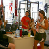 ussa > Coach John Hale testing athlete Devin Delaney for the D Team Testing Session at the Center of Excellence May 2009 (Jen Desmond/USSA)