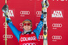 ALTA BADIA, ITALY - DECEMBER 16: Ted Ligety of USA on the podium after winning the Audi FIS Alpine Ski World Cup Giant Slalom race on December 16 2012 in Alta Badia, Italy. (Photo by Mitchell Gunn/ESPA) Image may be used for editorial use only.