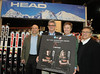 USSA Chief Revenue and Marketing Officer Andrew Judelson, Klaus Hotter, Director of Head Winter Spors, John Rucker, DIrector of Marketing and Sales for Head Winter Sports and SIA President David Ingemie.