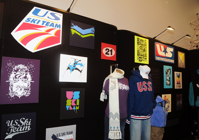 Huge Sportswear booth at the 2011 SIA Snow Show in Denver.