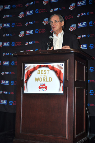 USSA President and CEO Bill Marolt delivers his keynote address at USSA Congress. 
Photo: Riley Steinmetz/USSA