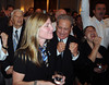 John Garnsey and Ceil Foltz express relief and excitement as the FIS Council awards Beaver Creek/Vail the 2015 FIS Alpine World Ski Championships. (USSA)