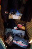 US Cross Country Team Member Andy Newell's locker with his own Cross Country movie, photo's and Westminster College (where Andy is getting his degree) gear.