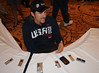 Ski cross veteran Casey Puckett talks to the tape recorders as top Vancouver Bound Olympic hopefuls took part in the U.S. Olympic Committee's USOC Media Summit in Chicago. (c) 2009 USSA