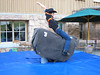 U.S. Snowboarding's Graham Watanabe in top form at the USSA Partner Summit BBQ (credit: Doug Haney/USSA)