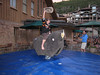 ussa > Heather McPhie, 2007 FIS Rookie of the Year for freestyle moguls, shows her bull riding skills (credit: Doug Haney/USSA)