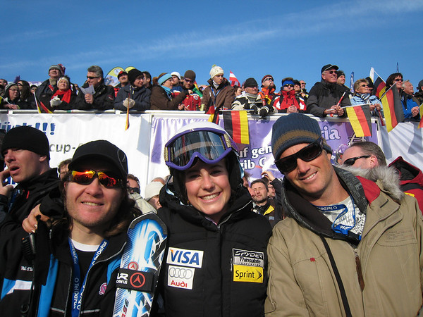Resi Stiegler with Her Team