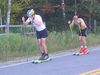 ussa > Lars Flora (left) and Andrew Johnson with a poling only workout (credit: USSA)